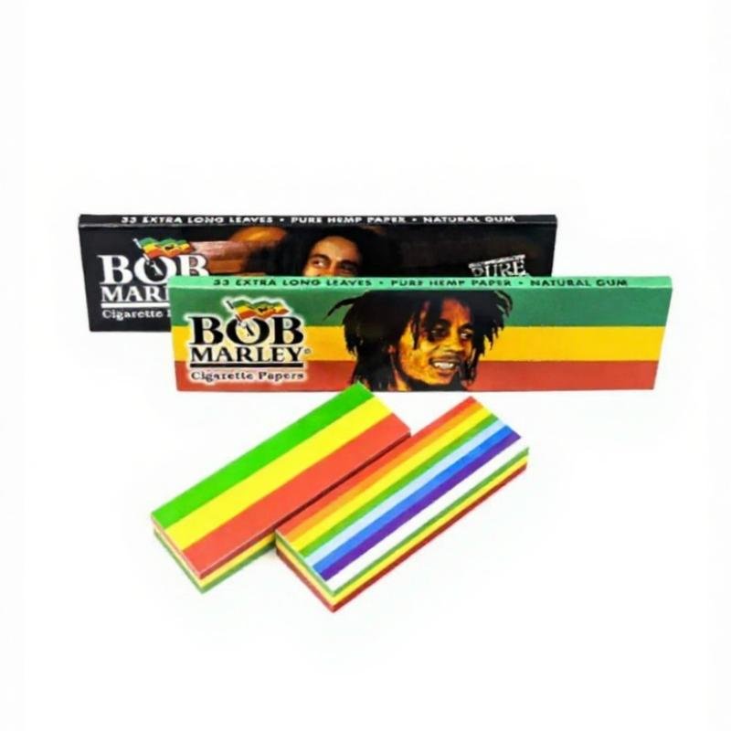 Rasta Premium Rolling Paper Bob Marley Set