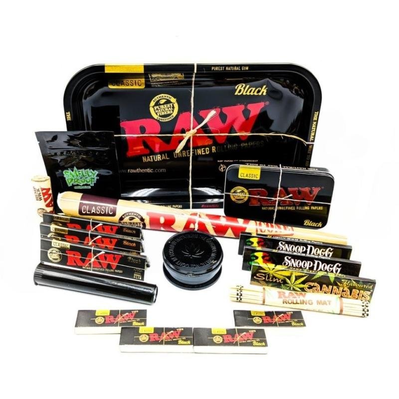 RAW Black Ultimate Tray Set - 12 RAW Items