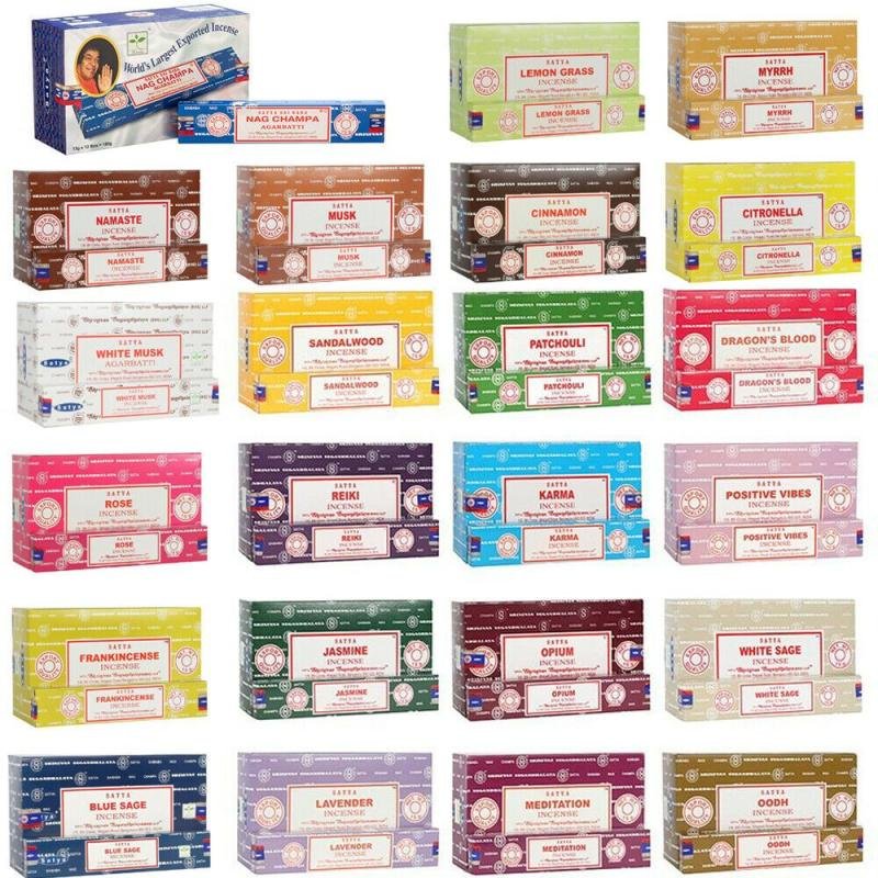 Satya Nag Champ Incense Sticks Retail Box (12 Pack)
