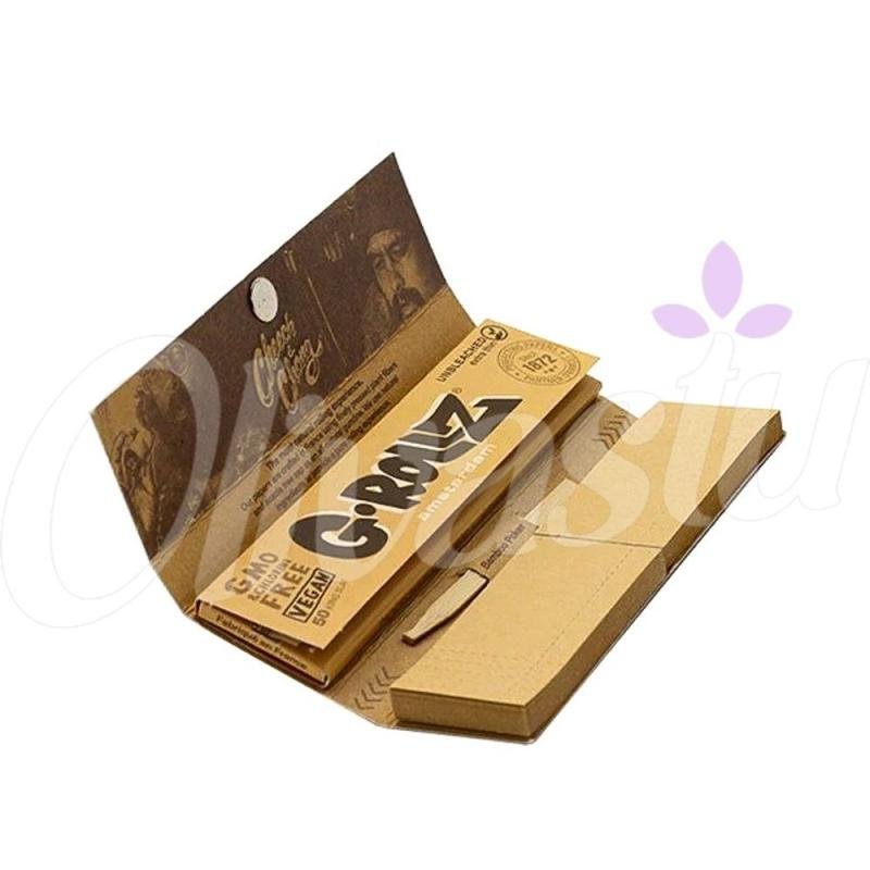 G-Rollz King Size Slim Rolling Papers with Tips
