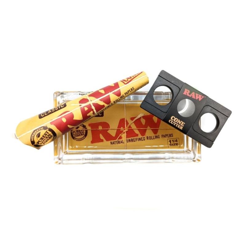 Raw Glass Classic Pack Ashtray Set